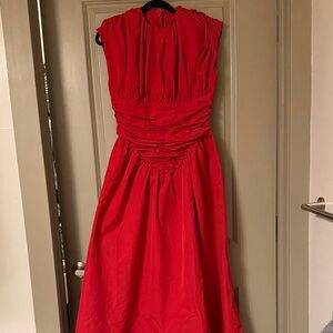 Chic Red Maxi Dress